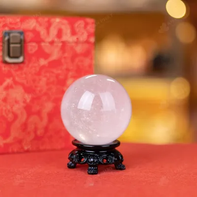Quả Cầu Phong Thủy Đá Thạch Anh Trắng - 0,56Kg - M2824056