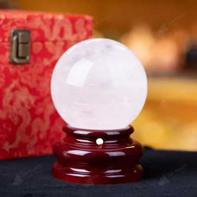 Quả Cầu Phong Thủy Đá Thạch Anh Trắng - 1,55Kg - M2824155