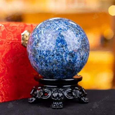 Quả Cầu Sodalite Xanh Nước Biển - 1,27kg - M0555127