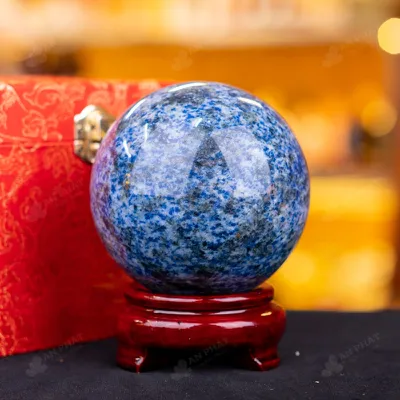 Quả Cầu Sodalite Xanh Nước Biển - 1,27kg - M0555127