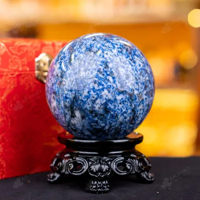 Quả Cầu Sodalite Xanh Nước Biển - 1,19kg - M0555119