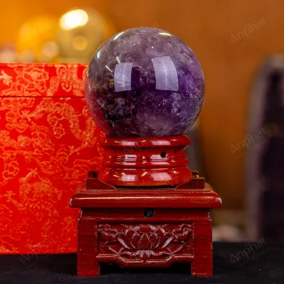 Quả Cầu Thạch Anh Tím - 1,82kg - M0641182