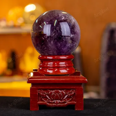 Quả Cầu Thạch Anh Tím - 2,04kg - M0641204