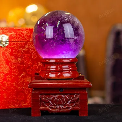 Quả Cầu Thạch Anh Tím - 2,04kg - M0641204