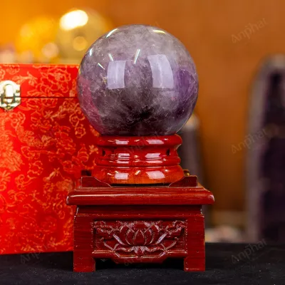 Quả Cầu Thạch Anh Tím - 2,04kg - M0641204