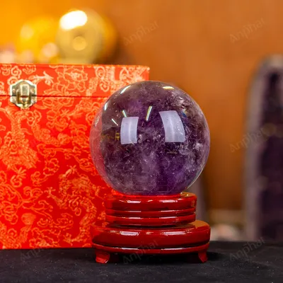 Quả Cầu Thạch Anh Tím - 2,04kg - M0641204
