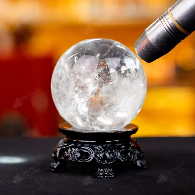 Quả Cầu Phong Thủy Đá Thạch Anh Trắng - 0,48Kg - M2816048