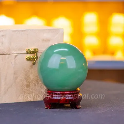 Quả Cầu Thạch Anh Xanh - Fluorite Xanh 1.4kg - 10cm M05497