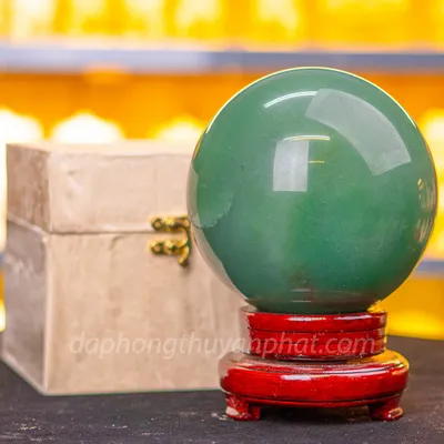 Quả Cầu Thạch Anh Xanh - Fluorite Xanh - 4,62kg - 14cm M05494