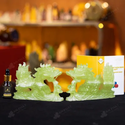 Cặp Rồng Onyx Xanh - 10cm - M2856106