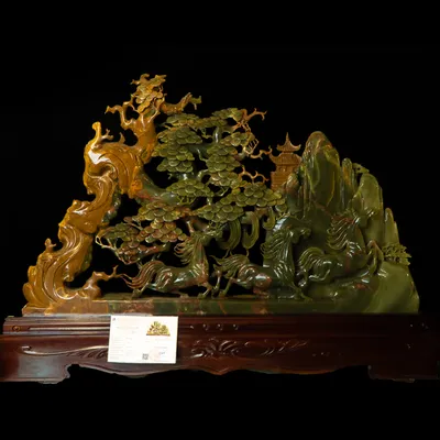 Quà Tặng Phong Thủy Cao Cấp "Mã Đáo Thành Công Ngọc Onyx" M2284