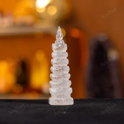 Tháp Văn Xương Thạch Anh  Trắng - 0,136kg - M24460136