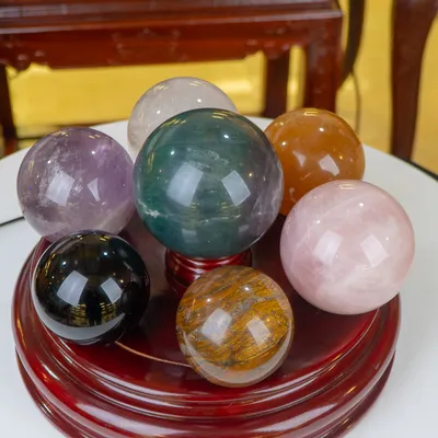 THẤT TINH TRẬN ĐỒ THẠCH ANH 7 MÀU SIZE T0 ĐẾ CÓ ĐÈN VIP