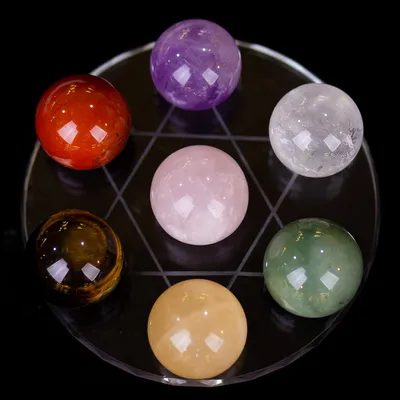 THẤT TINH TRẬN ĐỒ ĐÁ THẠCH ANH 7 MÀU 