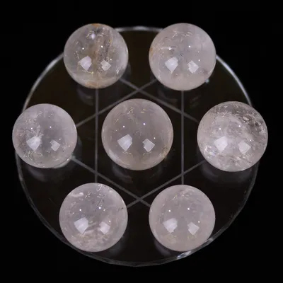 THẤT TINH TRẬN ĐỒ ĐÁ THẠCH ANH TRẮNG - M05241