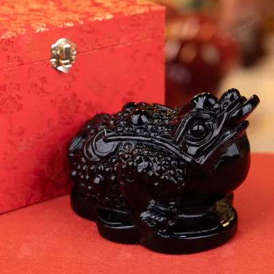 Thiềm Thừ Obsidian Đen - 2,54kg - M2814254