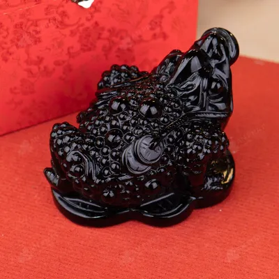 Thiềm Thừ Obsidian Đen - 2,54kg - M2814254