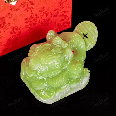 Thiềm Thừ Onyx Xanh - 12cm - M2831112