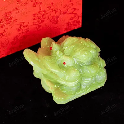 Thiềm Thừ Onyx Xanh - 12cm - M2831112
