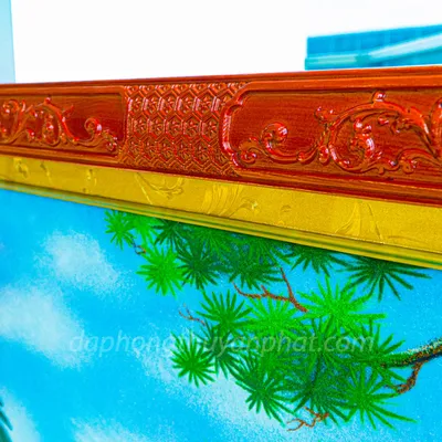 Tranh Đá Phong Thủy | Tranh Đá Quý Cao Cấp | Tranh Đá Quý Phong Cảnh | Tranh Tùng Hạc Diên Niên Chất Liệu Đá Quý Tự Nhiên 100% - Kích Thước: 1m92 x 1m12 AT010