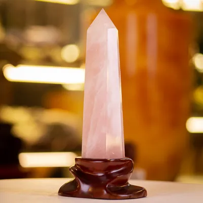 Trụ Thạch Anh Hồng 1,46kg - M07532