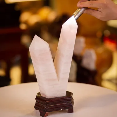Trụ Thạch Anh Hồng 3,02kg - M07534