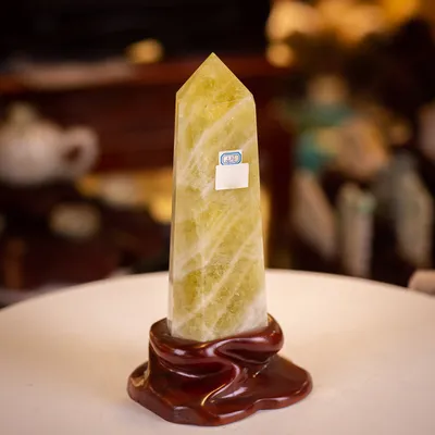 Trụ Đá Thạch Anh Vàng 2,76kg - M2176