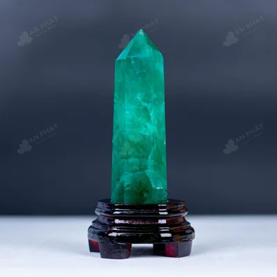 Trụ Đá Fluorite Xanh - 0,59kg - M0752059