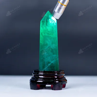 Trụ Đá Fluorite Xanh - 0,59kg - M0752059