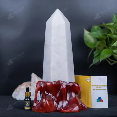 Trụ Đá Thạch Anh Trắng - 3,6kg - M178836
