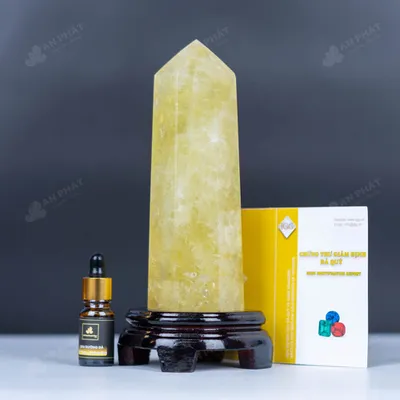 Trụ Đá Thạch Anh Vàng - 1,2kg - M279512