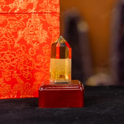 Trụ Thạch Anh Vàng - 0,07kg - M2723007