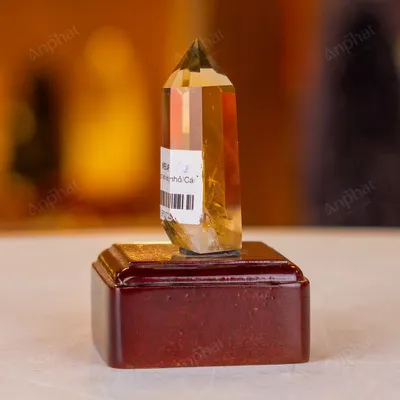 Trụ Thạch Anh Vàng - 0,082kg - M27230082