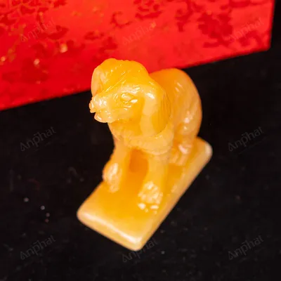 Tượng Chó Đá Ngọc Hoàng Long - 10cm - M2850026
