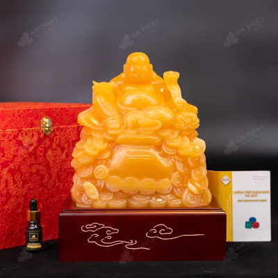 Tượng Phật Di Lặc Ngọc Hoàng Long - 6,79kg - M2220697