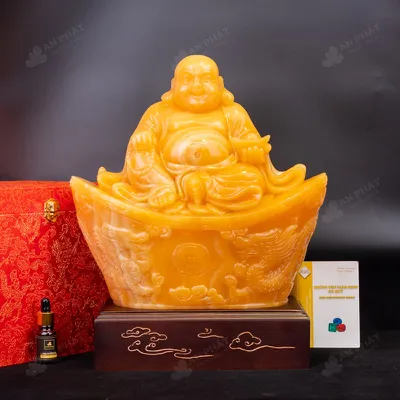 Tượng Phật Di Lặc Ngọc Hoàng Long - 15,2kg - M2221152