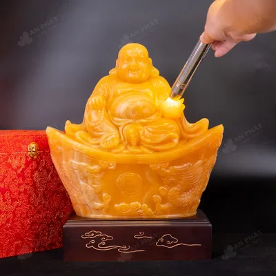 Tượng Phật Di Lặc Ngọc Hoàng Long - 15,2kg - M2221152