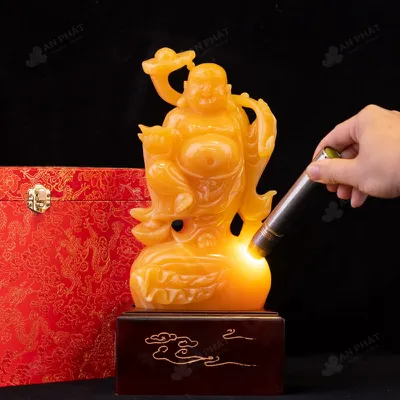 Tượng Phật Di Lặc Ngọc Hoàng Long - 4,2kg - M245942