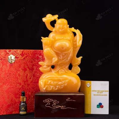 Tượng Phật Di Lặc Ngọc Hoàng Long - 4,2kg - M245942