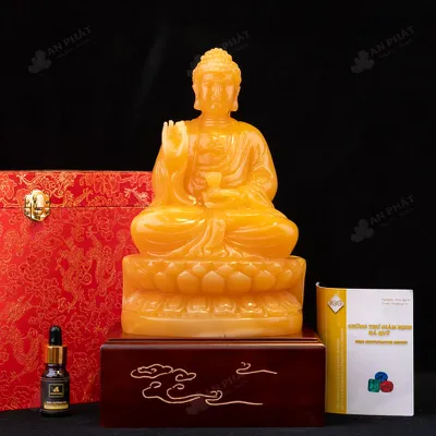 Tượng Phật Dược Sư Ngọc Hoàng Long - 5,9kg - M256059