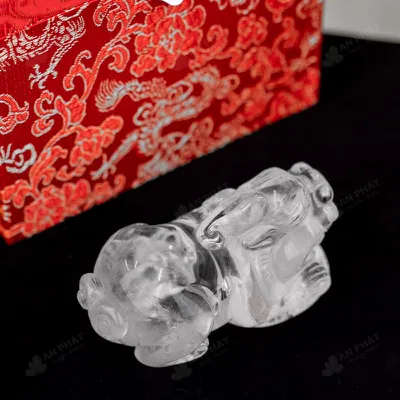 Tỳ Hưu Thạch Anh Trắng - 0,3kg - M281503