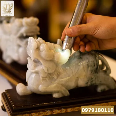 Cặp Tỳ Hưu Ngọc Phỉ Thúy (Ngọc Jadeite) Tự Nhiên Cao Cấp 5,6kg - M2282