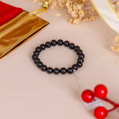 Vòng Tay Mã Não Đen 1A 8 Ly 079-0291A-8