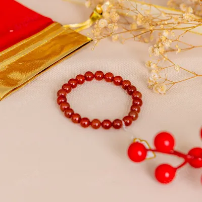 Vòng Tay Mã Não Đỏ 1A 8 Ly 079-0301A-8