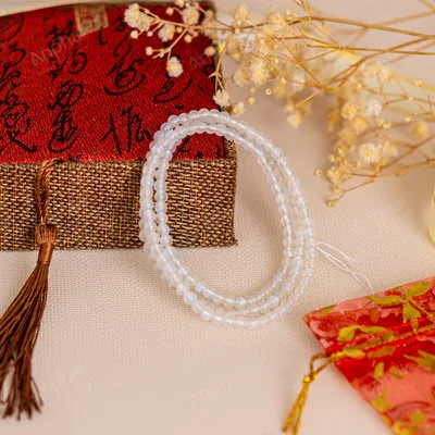 Vòng Tay Mặt Trăng 1A Loại Cuốn 3 Vòng 4 Ly 080-0451A-4