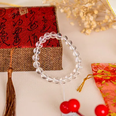 Vòng Tay Thạch Anh Trắng 1A 8 Ly 079-0871A-8