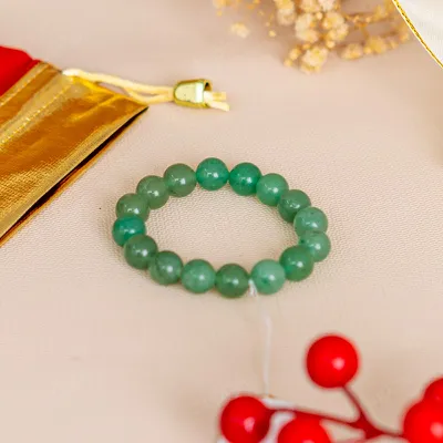 Vòng Tay Thạch Anh Xanh 1A 10 Ly 079-0931A-10