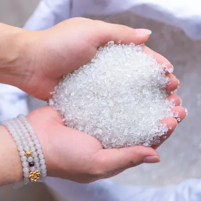Vụn Đá Thạch Anh Trắng Mini