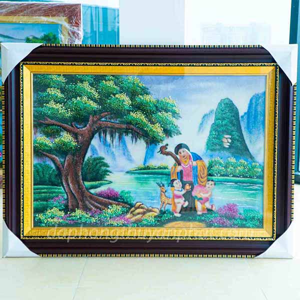 Tranh đá quý