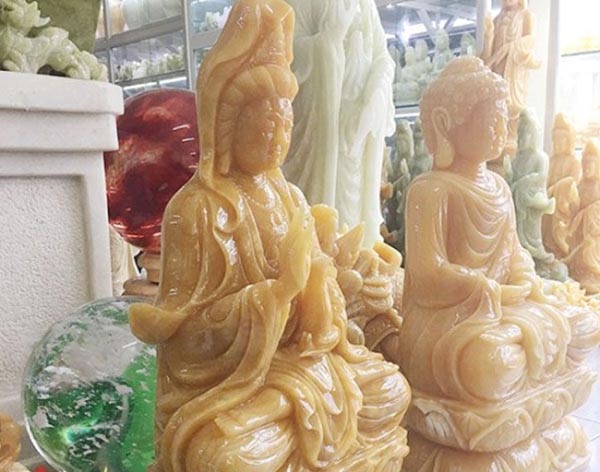 tượng phật đá phong thủy